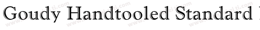 Goudy Handtooled Standard Regular字体转换